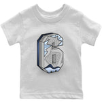 Jordan 6 Georgetown Sneaker Match Tees Six Statue Sneaker Tees Jordan 6 Georgetown Sneaker Release Tees Kids Shirts