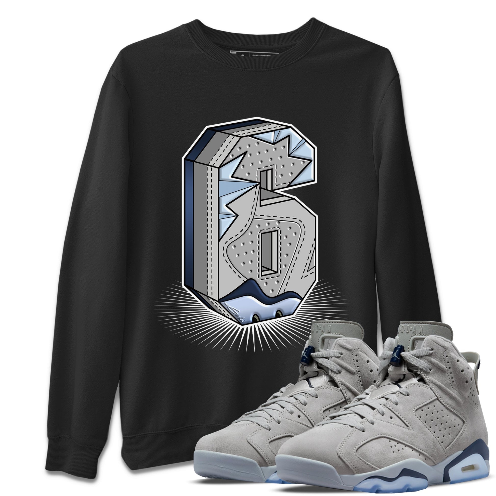 Jordan 6 Georgetown Sneaker Match Tees Six Statue Sneaker Tees Jordan 6 Georgetown Sneaker Release Tees Unisex Shirts