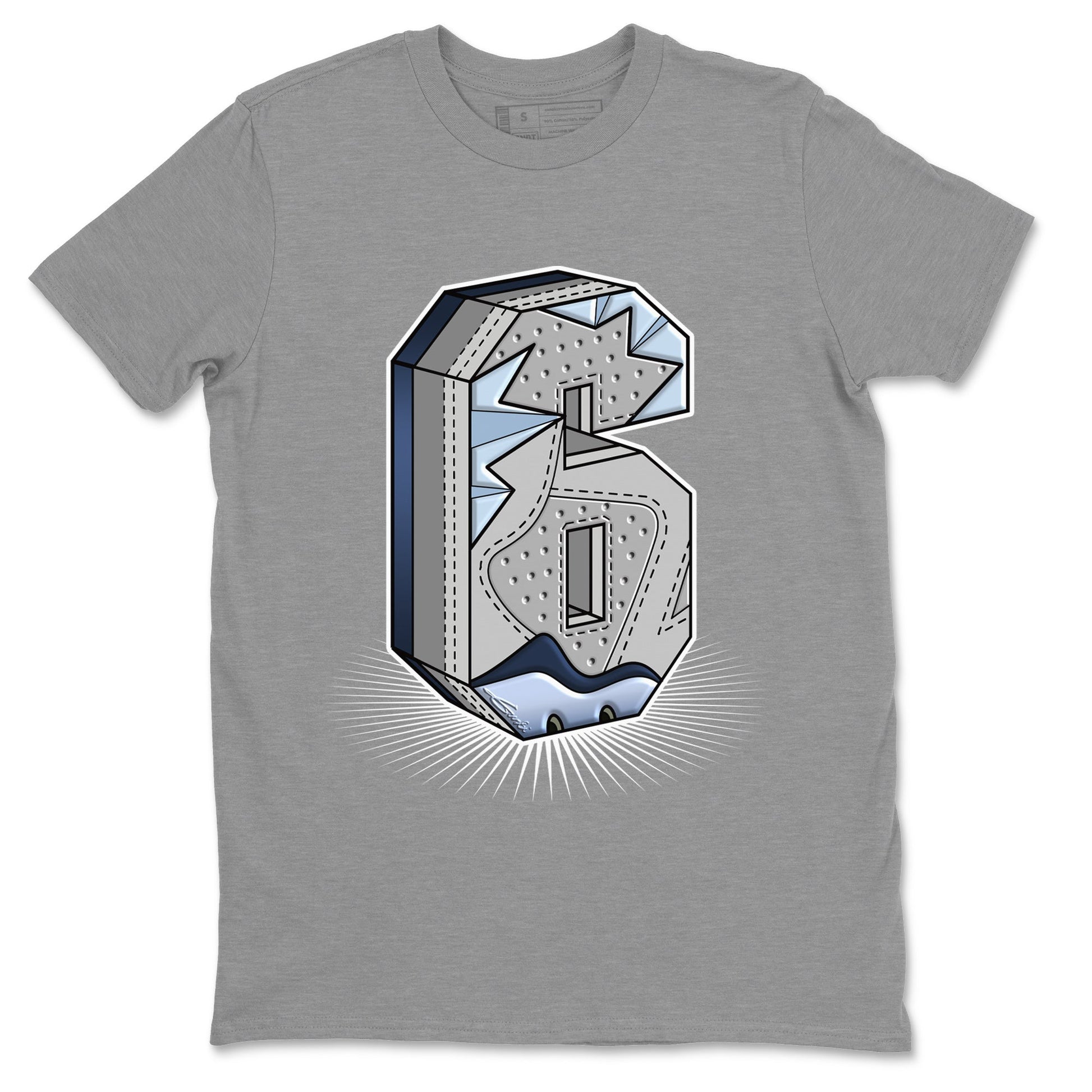 Jordan 6 Georgetown Sneaker Match Tees Six Statue Sneaker Tees Jordan 6 Georgetown Sneaker Release Tees Unisex Shirts