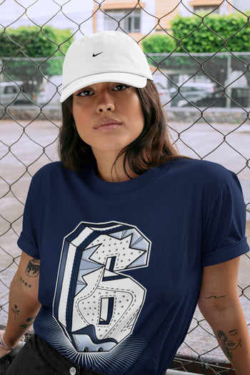 Jordan 6 Midnight Navy Sneaker Match Tees Six Statue Sneaker Tees Jordan 6 Midnight Navy Sneaker Release Tees Unisex Shirts