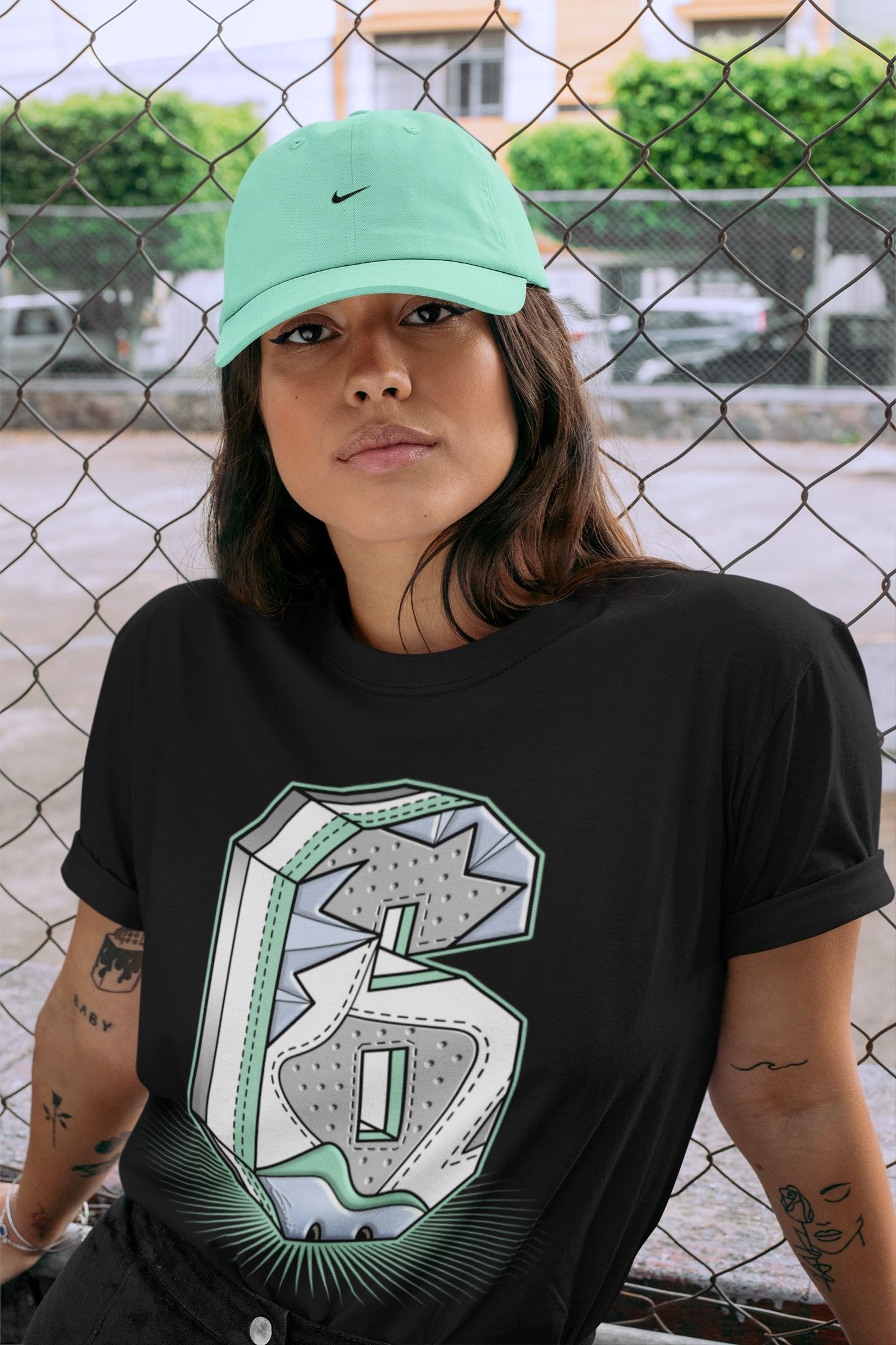 Jordan 6 Mint Foam Sneaker Match Tees Six Statue Sneaker Tees Jordan 6 Mint Foam Sneaker Release Tees Unisex Shirts