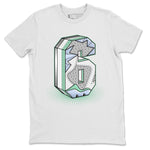 Jordan 6 Mint Foam Sneaker Match Tees Six Statue Sneaker Tees Jordan 6 Mint Foam Sneaker Release Tees Unisex Shirts