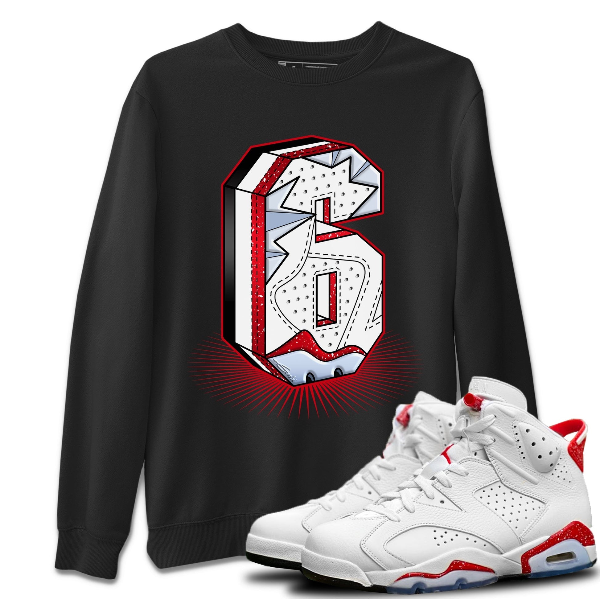 Jordan 6 Red Velvet Cookies Sneaker Match Tees Six Statue Sneaker Tees Jordan 6 Red Velvet Cookies Sneaker Release Tees Unisex Shirts