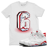 Jordan 6 Red Velvet Cookies Sneaker Match Tees Six Statue Sneaker Tees Jordan 6 Red Velvet Cookies Sneaker Release Tees Unisex Shirts