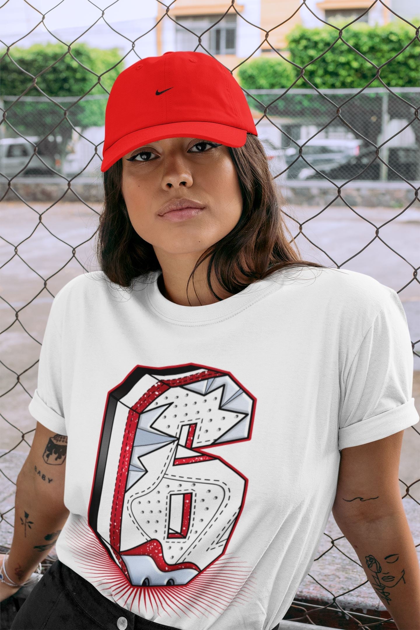 Jordan 6 Red Velvet Cookies Sneaker Match Tees Six Statue Sneaker Tees Jordan 6 Red Velvet Cookies Sneaker Release Tees Unisex Shirts