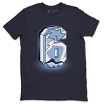 Jordan 6 UNC Sneaker Match Tees Six Statue Sneaker Tees Jordan 6 UNC Sneaker Release Tees Unisex Shirts