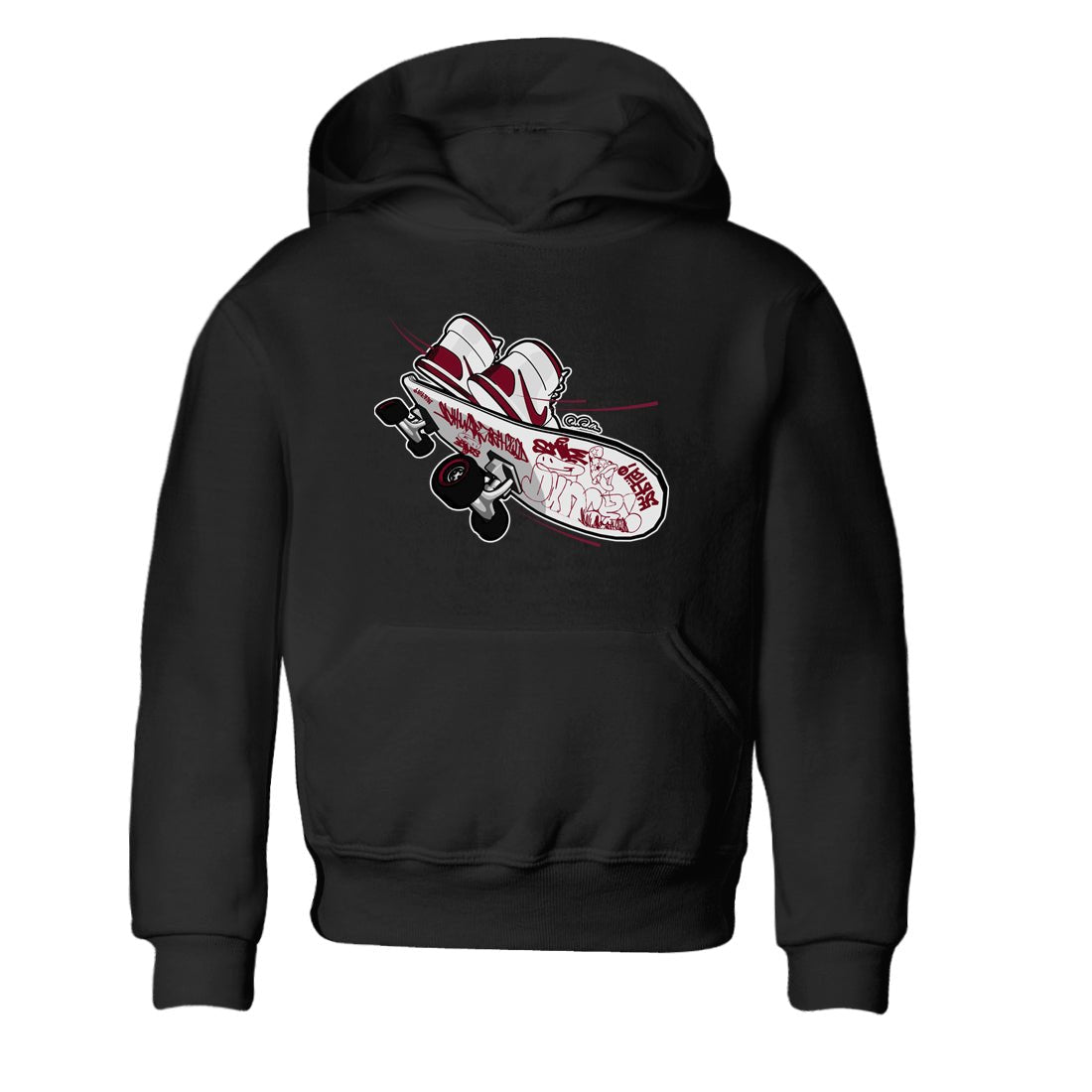 1s Metallic Burgundy shirt to match jordans Skateboard sneaker tees AJ1 Metallic Burgundy SNRT Sneaker Release Tees Baby Toddler Black 2 T-Shirt