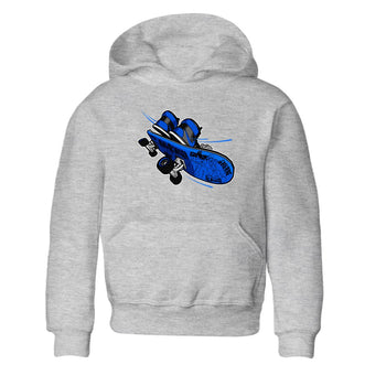 Air Jordan 1 Royal Reimagined shirt to match jordans Skateboard sneaker tees AJ1 Royal Reimagined SNRT Sneaker Release Tees Baby Toddler Heather Grey 2 T-Shirt