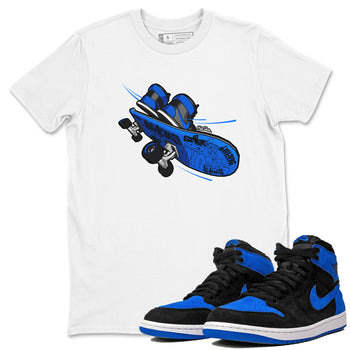 Air Jordan 1 Royal Reimagined shirt to match jordans Skateboard sneaker tees AJ1 Royal Reimagined SNRT Sneaker Release Tees Unisex White 1 T-Shirt