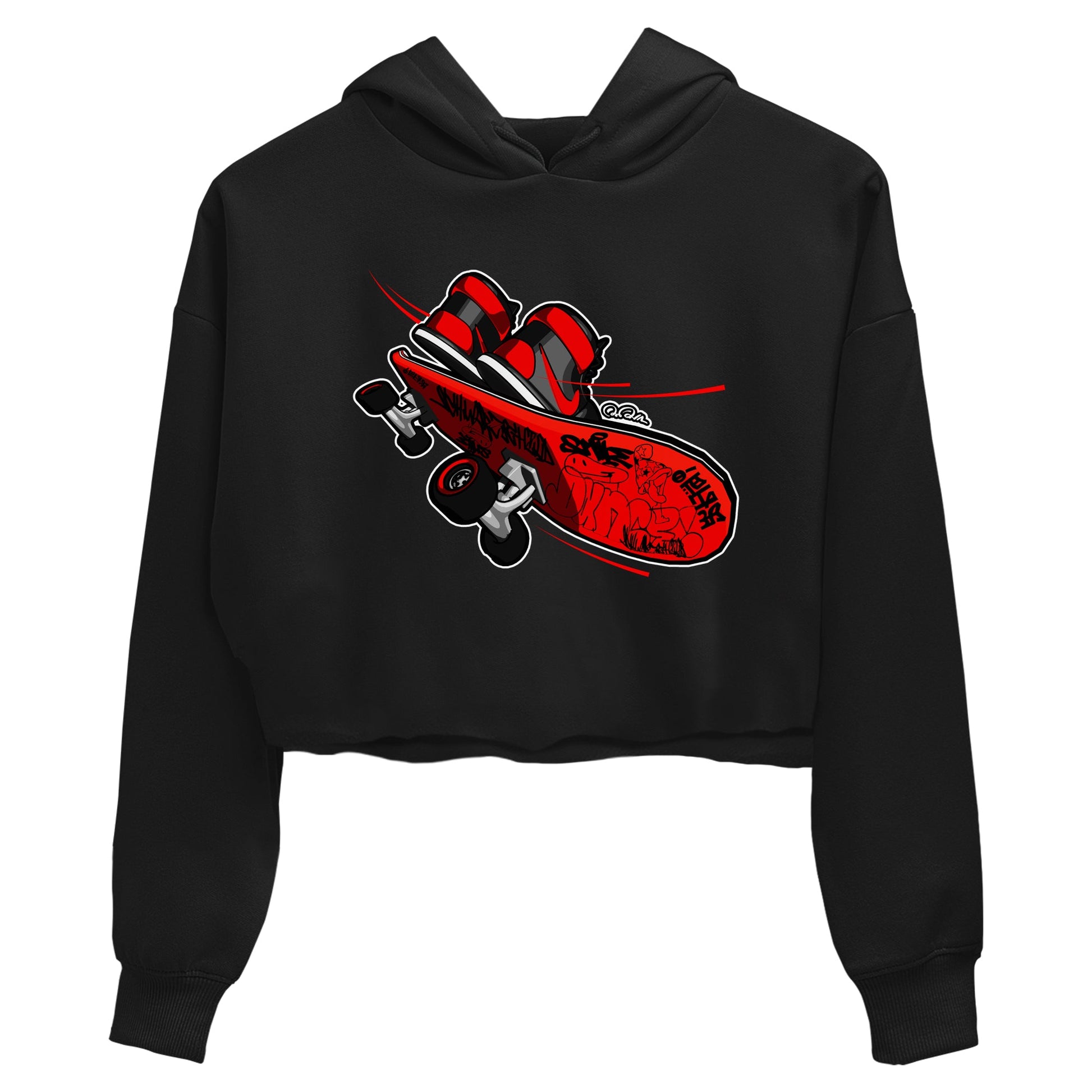 Air Jordan 1 Satin Bred shirt to match jordans Skateboard sneaker tees AJ1 Satin Bred SNRT Sneaker Release Tees Black 2 Crop T-Shirt