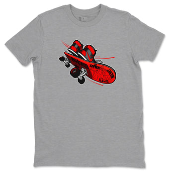 Air Jordan 1 Satin Bred shirt to match jordans Skateboard sneaker tees AJ1 Satin Bred SNRT Sneaker Release Tees Unisex Heather Grey 2 T-Shirt