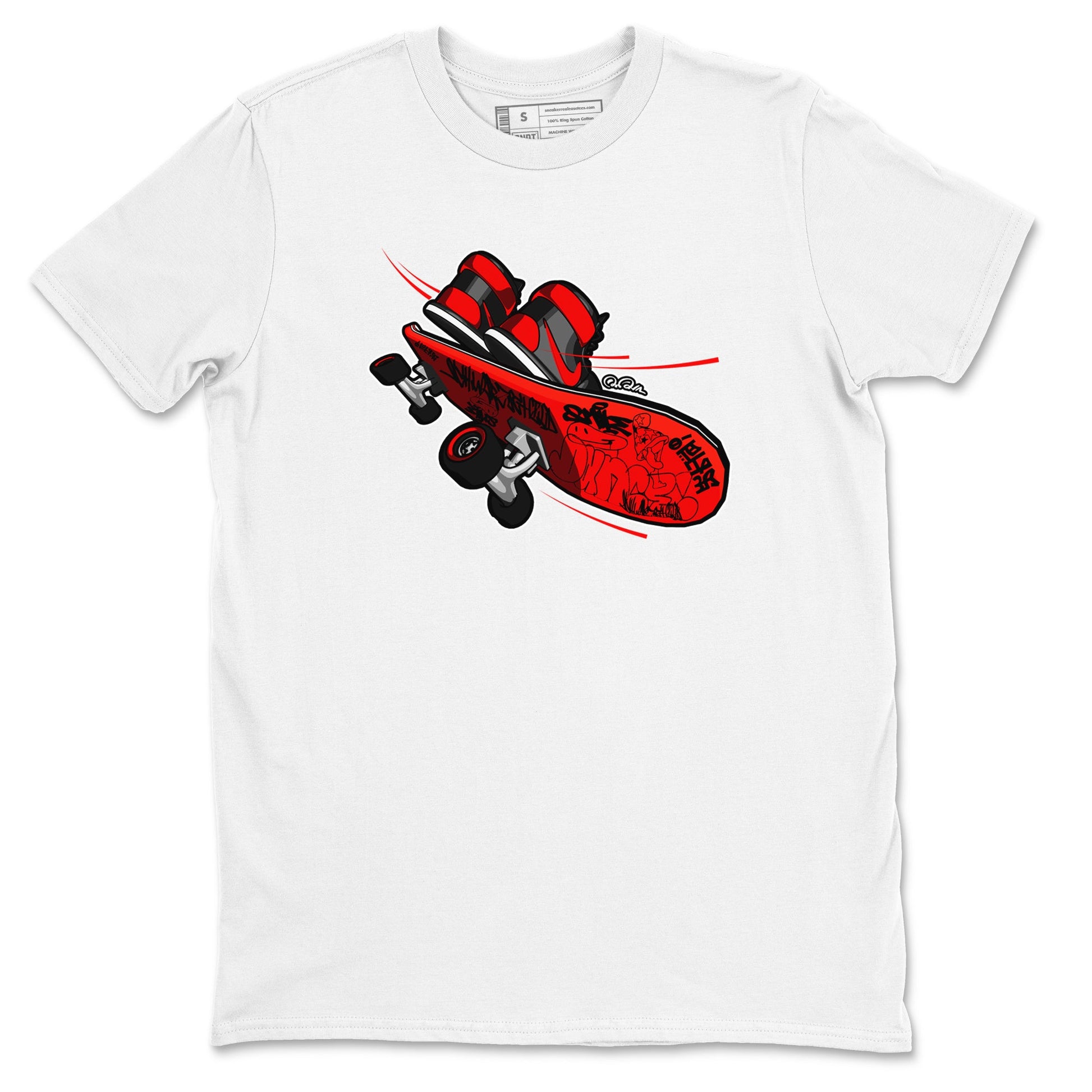 Air Jordan 1 Satin Bred shirt to match jordans Skateboard sneaker tees AJ1 Satin Bred SNRT Sneaker Release Tees Unisex White 2 T-Shirt