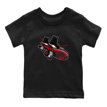 4s Bred Reimagined shirt to match jordans Skateboard sneaker tees Air Jordan 4 Bred Reimagined SNRT Sneaker Release Tees Baby Toddler Black 2 T-Shirt