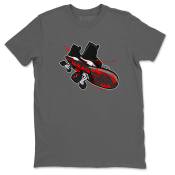 4s Bred Reimagined shirt to match jordans Skateboard sneaker tees Air Jordan 4 Bred Reimagined SNRT Sneaker Release Tees Unisex Cool Grey 2 T-Shirt