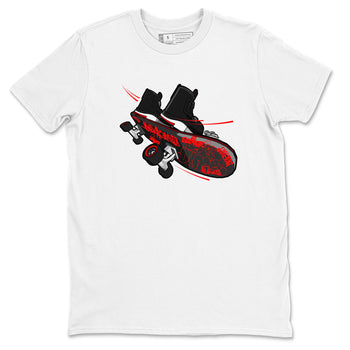 4s Bred Reimagined shirt to match jordans Skateboard sneaker tees Air Jordan 4 Bred Reimagined SNRT Sneaker Release Tees Unisex White 2 T-Shirt