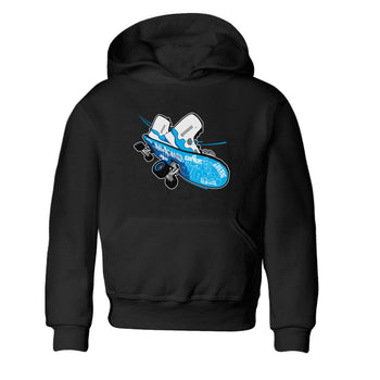 9s Powder Blue shirt to match jordans Skateboard sneaker tees Air Jordan 9 Powder Blue SNRT sneaker release tees baby toddler Black 2 cotton Shirt
