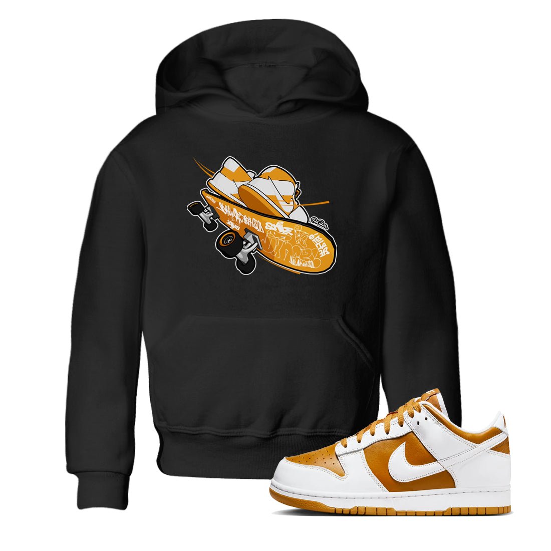 Dunk Dark Curry shirt to match jordans Skateboard sneaker tees AJ1 Low Dark Curry SNRT sneaker release tees baby toddler Black 1 cotton Shirt