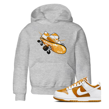 Dunk Dark Curry shirt to match jordans Skateboard sneaker tees AJ1 Low Dark Curry SNRT sneaker release tees baby toddler Heather Grey 1 cotton Shirt