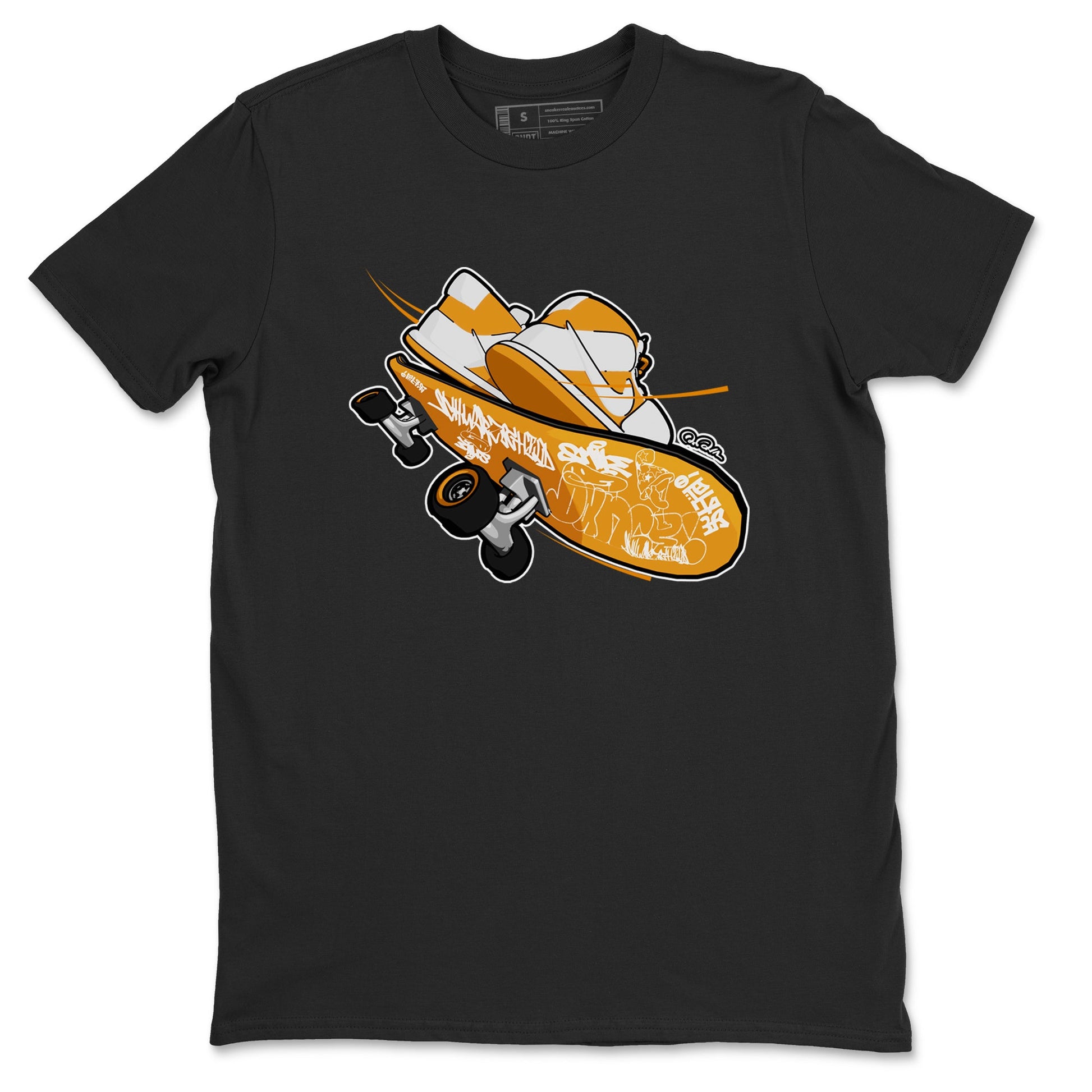 Dunk Dark Curry shirt to match jordans Skateboard sneaker tees AJ1 Low Dark Curry SNRT Sneaker Release Tees unisex cotton Black 2 crew neck shirt
