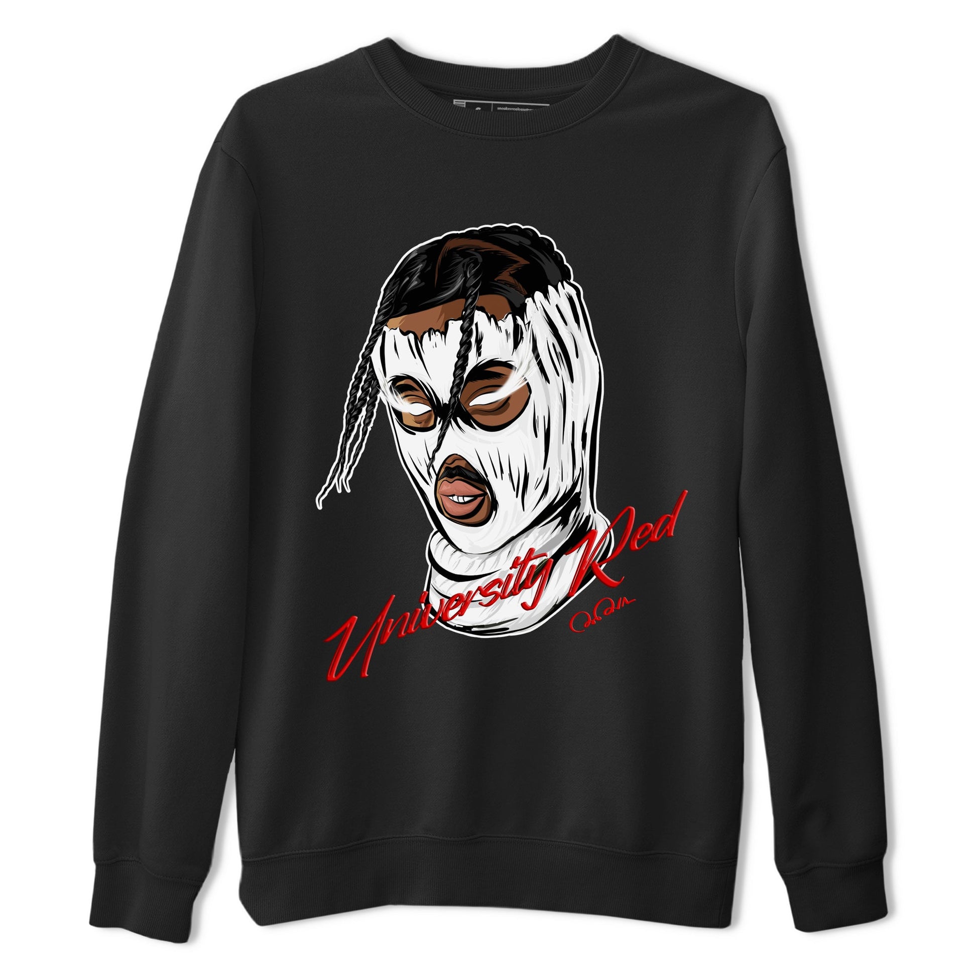 Jordan 1 Low University Red shirt to match jordans Ski Mask Gang sneakertees AJ1 Low University Red SNRT Sneaker Release Tees Unisex Black 2 T-Shirt