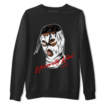 Jordan 1 Low University Red shirt to match jordans Ski Mask Gang sneakertees AJ1 Low University Red SNRT Sneaker Release Tees Unisex Black 2 T-Shirt