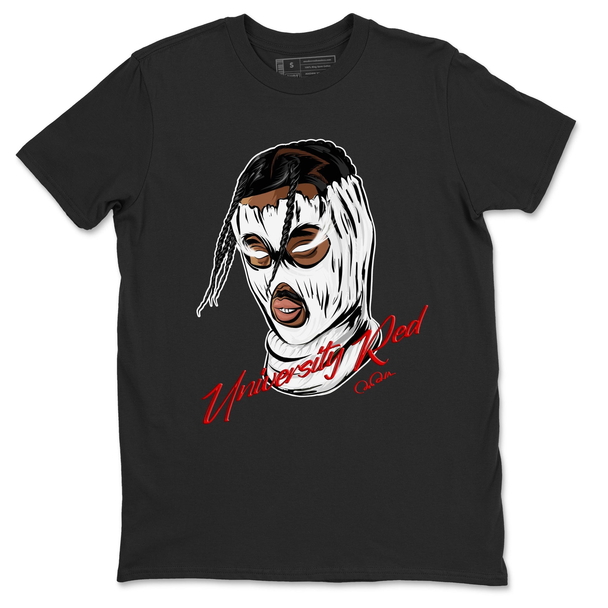 Jordan 1 Low University Red shirt to match jordans Ski Mask Gang sneakertees AJ1 Low University Red SNRT Sneaker Release Tees Unisex Black 2 T-Shirt