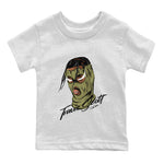 Air Jordan 1 Travis Scott Golf shirt to match jordans Ski Mask Gang sneaker tees AJ1 lowTravis Scott Golf SNRT Sneaker Release Tees Baby Toddler White 2 T-Shirt