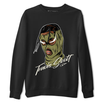 Air Jordan 1 Travis Scott Golf shirt to match jordans Ski Mask Gang sneaker tees AJ1 lowTravis Scott Golf SNRT Sneaker Release Tees Unisex Black 2 T-Shirt