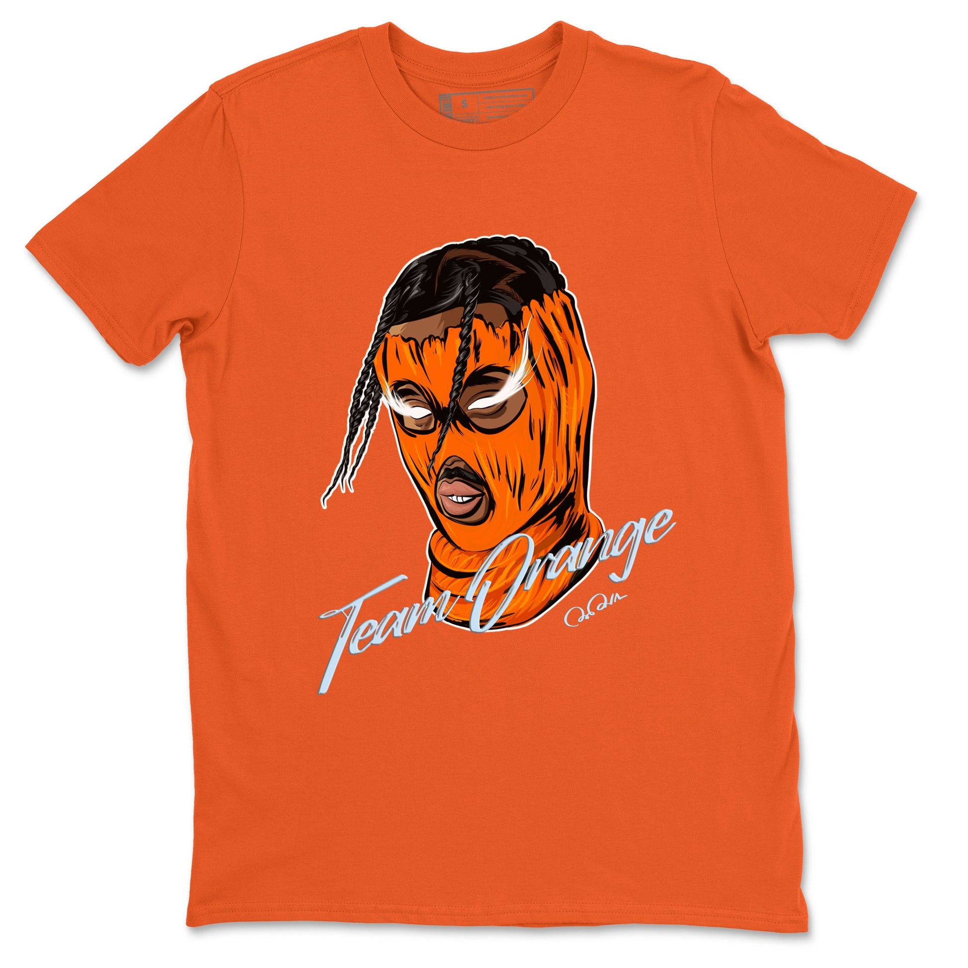 Crazy 8 Team Orange shirt to match jordans Ski Mask Gang sneaker tees Adidas Crazy 8 Team Orange SNRT Sneaker Release Tees Unisex Orange 2 T-Shirt