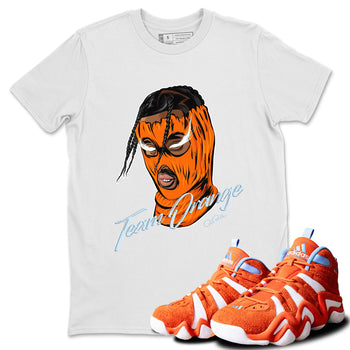 Crazy 8 Team Orange shirt to match jordans Ski Mask Gang sneaker tees Adidas Crazy 8 Team Orange SNRT Sneaker Release Tees Unisex White 1 T-Shirt