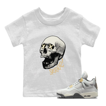 Jordan 4 Craft Sneaker Match Tees Skrrr Sneaker Tees Jordan 4 Craft Sneaker Release Tees Kids Shirts