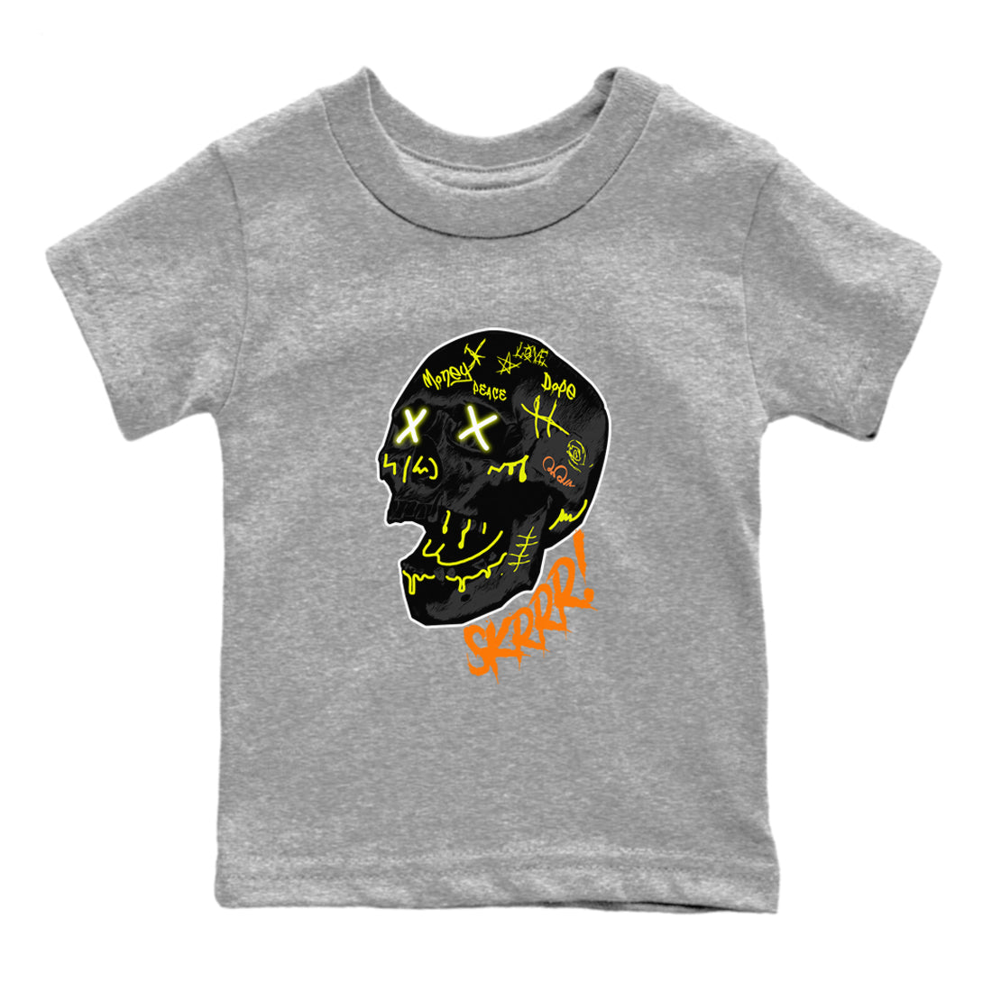 Dunk Mid Premium shirt to match jordans Skrrr sneaker tees Halloween night dress Dunk Halloween SNRT Sneaker Release Tees Baby Toddler Heather Grey 2 T-Shirt