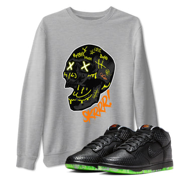 Dunk Mid Premium shirt to match jordans Skrrr sneaker tees Halloween night dress Dunk Halloween SNRT Sneaker Release Tees Unisex Heather Grey 1 T-Shirt