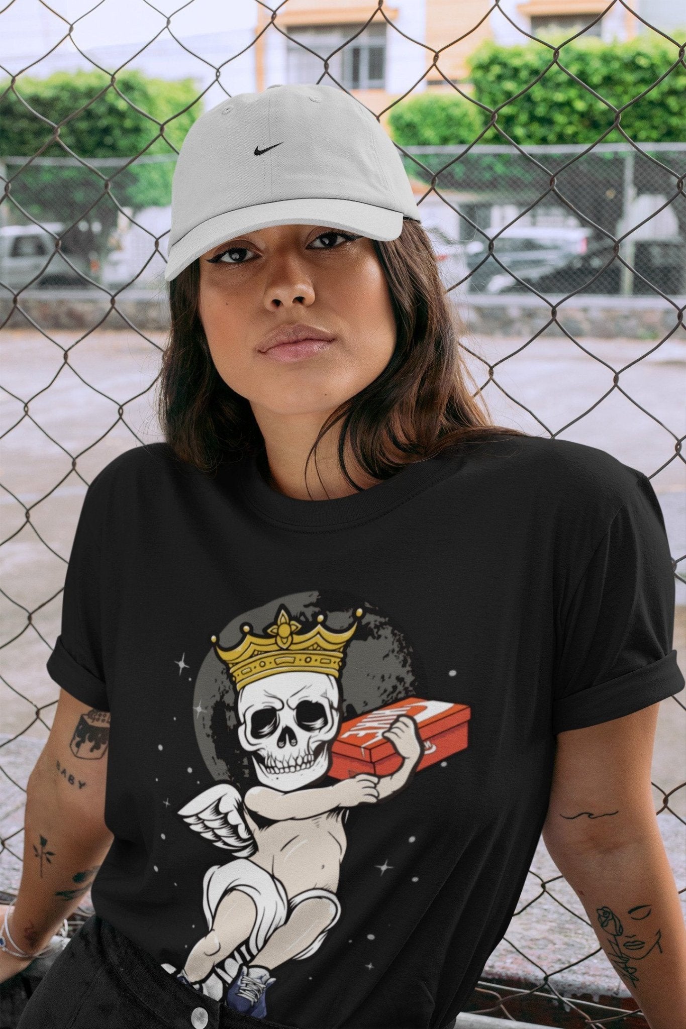 Jordan 3 Midnight Navy Sneaker Match Tees Skull Angel Sneaker Tees Jordan 3 Midnight Navy Sneaker Release Tees Unisex Shirts