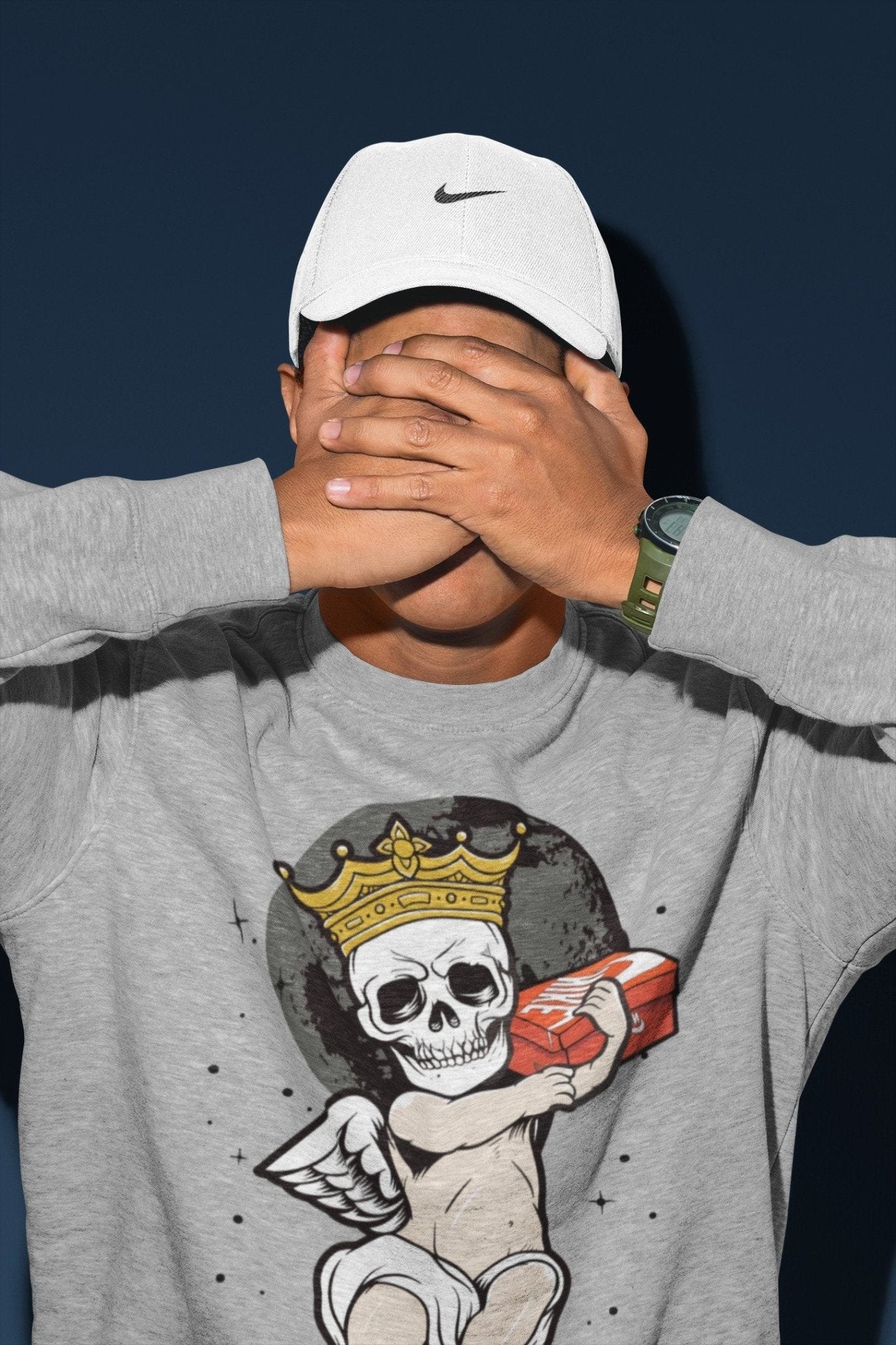 Jordan 3 Midnight Navy Sneaker Match Tees Skull Angel Sneaker Tees Jordan 3 Midnight Navy Sneaker Release Tees Unisex Shirts