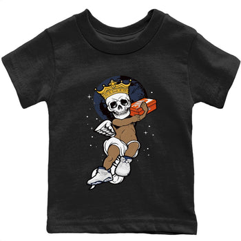 Jordan 6 Midnight Navy Sneaker Match Tees Skull Angel Sneaker Tees Jordan 6 Midnight Navy Sneaker Release Tees Kids Shirts