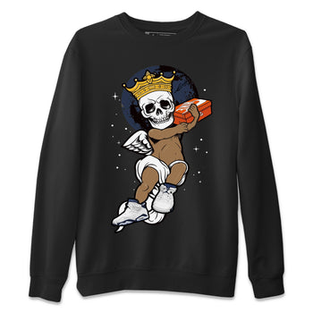 Jordan 6 Midnight Navy Sneaker Match Tees Skull Angel Sneaker Tees Jordan 6 Midnight Navy Sneaker Release Tees Unisex Shirts