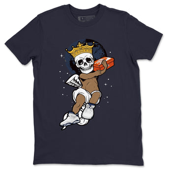 Jordan 6 Midnight Navy Sneaker Match Tees Skull Angel Sneaker Tees Jordan 6 Midnight Navy Sneaker Release Tees Unisex Shirts