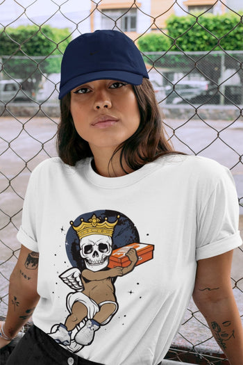 Jordan 6 Midnight Navy Sneaker Match Tees Skull Angel Sneaker Tees Jordan 6 Midnight Navy Sneaker Release Tees Unisex Shirts