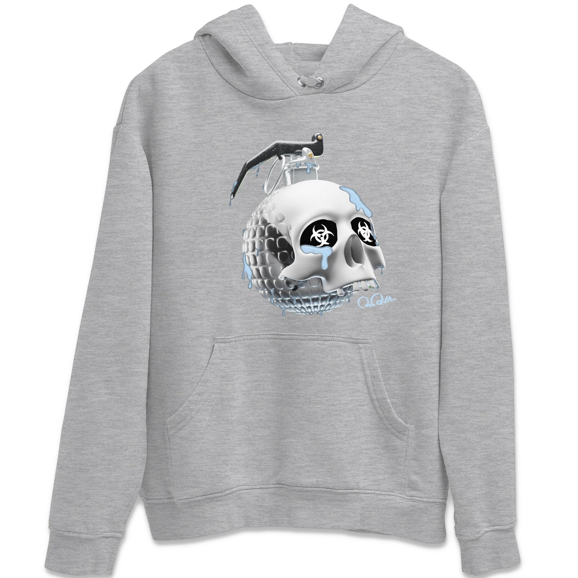 Air Jordan 11 White Cement Sneaker Match Tees Skull Bomb Sneaker Tees Air Jordan 11 Cement Grey Sneaker Release Tees Unisex Shirts Heather Grey 2
