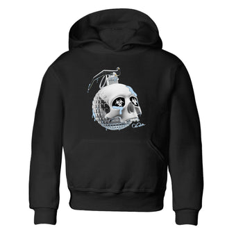Air Jordan 11 White Cement Sneaker Match Tees Skull Bomb Sneaker Tees Air Jordan 11 Cement Grey Sneaker Release Tees Kids Shirts Black 2