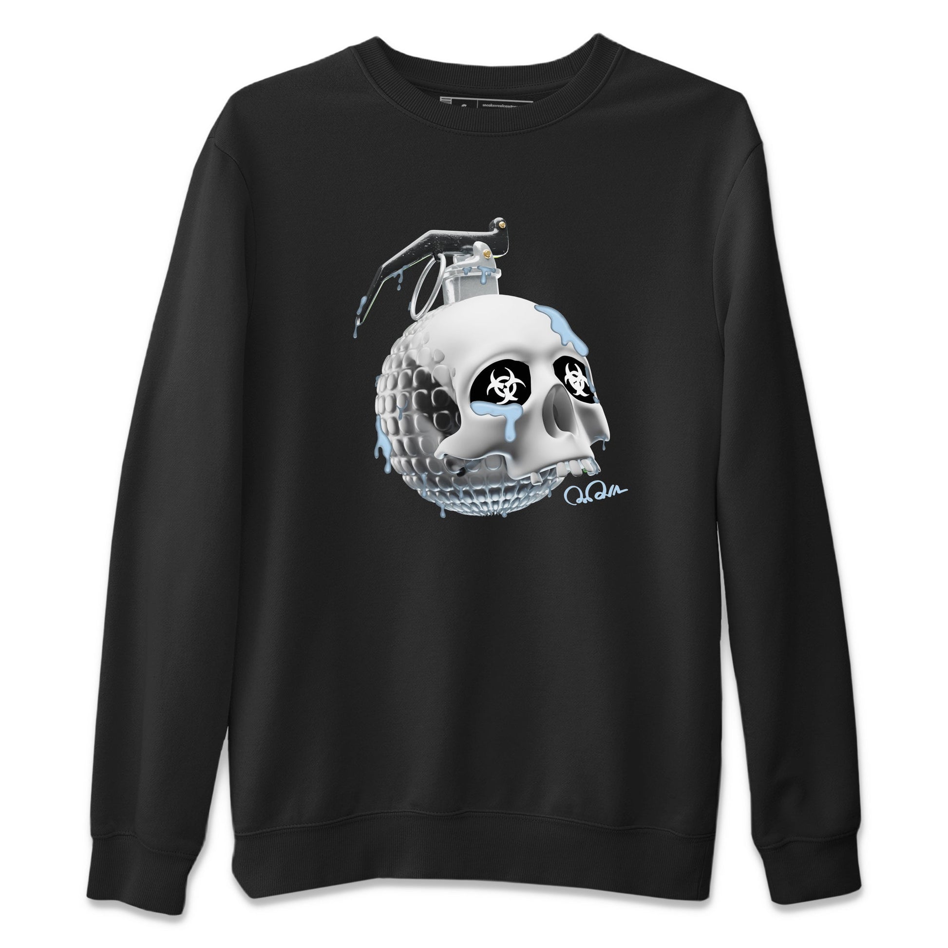 Air Jordan 11 White Cement Sneaker Match Tees Skull Bomb Sneaker Tees Air Jordan 11 Cement Grey Sneaker Release Tees Unisex Shirts Black 2