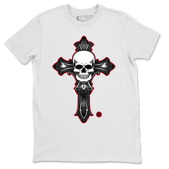 Jordan 12 Playoffs Sneaker Match Tees Skull Cross Sneaker Tees Jordan 12 Playoffs Sneaker Release Tees Unisex Shirts