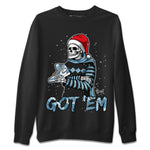 Jordan 1 Denim Sneaker Match Tees Skull Got Em Sneaker Tees Jordan 1 Denim Sneaker Release Tees Unisex Shirts