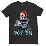 Jordan 1 Denim Sneaker Match Tees Skull Got Em Sneaker Tees Jordan 1 Denim Sneaker Release Tees Unisex Shirts