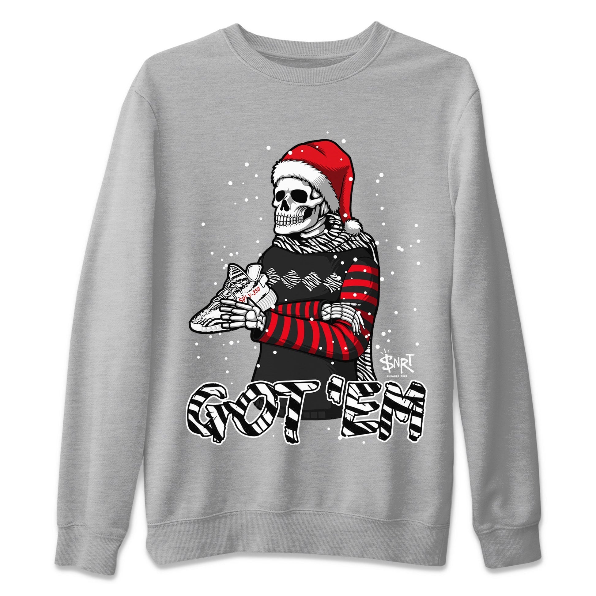 Yeezy 350 Zebra Sneaker Match Tees Skull Got Em Sneaker Tees Yeezy 350 Zebra Sneaker Release Tees Unisex Shirts