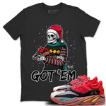 Yeezy 700 Hi-Res Red Sneaker Match Tees Skull Got Em Sneaker Tees Yeezy 700 Hi-Res Red Sneaker Release Tees Unisex Shirts