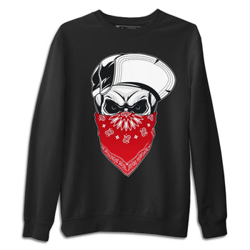 Jordan 1 Varsity Red Sneaker Match Tees Skull Hat Sneaker Tees Jordan 1 Varsity Red Sneaker Release Tees Unisex Shirts