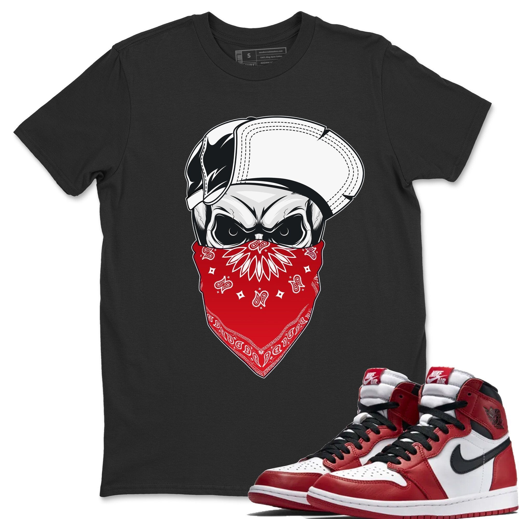 Jordan 1 Varsity Red Sneaker Match Tees Skull Hat Sneaker Tees Jordan 1 Varsity Red Sneaker Release Tees Unisex Shirts