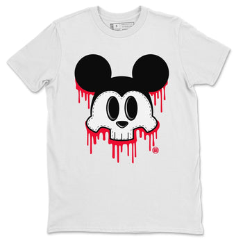 Jordan 4 Red Thunder Sneaker Match Tees Skull Mouse Sneaker Tees Jordan 4 Red Thunder Sneaker Release Tees Unisex Shirts